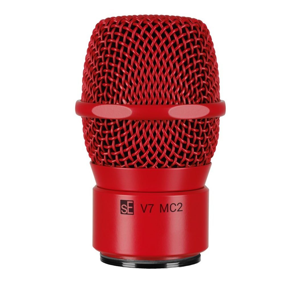 1764671621v720mc220red.jpeg SE Electronics V7 MC2 Red Microphone Capsule for Sennheiser Systems - Image 1