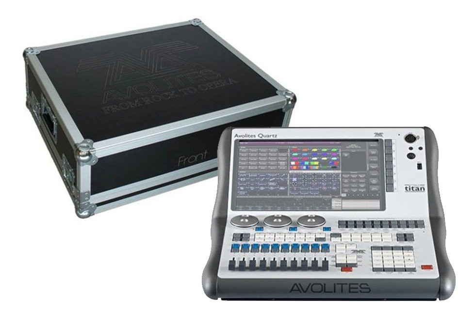 6549_clean_6549 Avolites Quartz Console Bundle (With Flight Case)