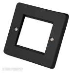 Allen & Heath IP1 Faceplate For IP1/IP4 wallplate, EU/UK fitting Black