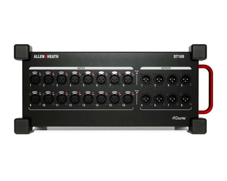 Allen & Heath DT168 Portable Dante I/O Expander