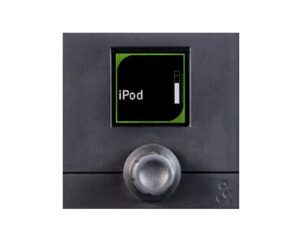 Allen & Heath IP1 Wallplate Controller for dLive 1x Rotary Encoder PoE EU/UK Black