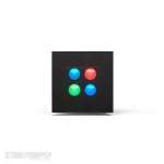 Allen & Heath IP4 Wallplate Controller for AHM/dLive/Avantis PoE Black