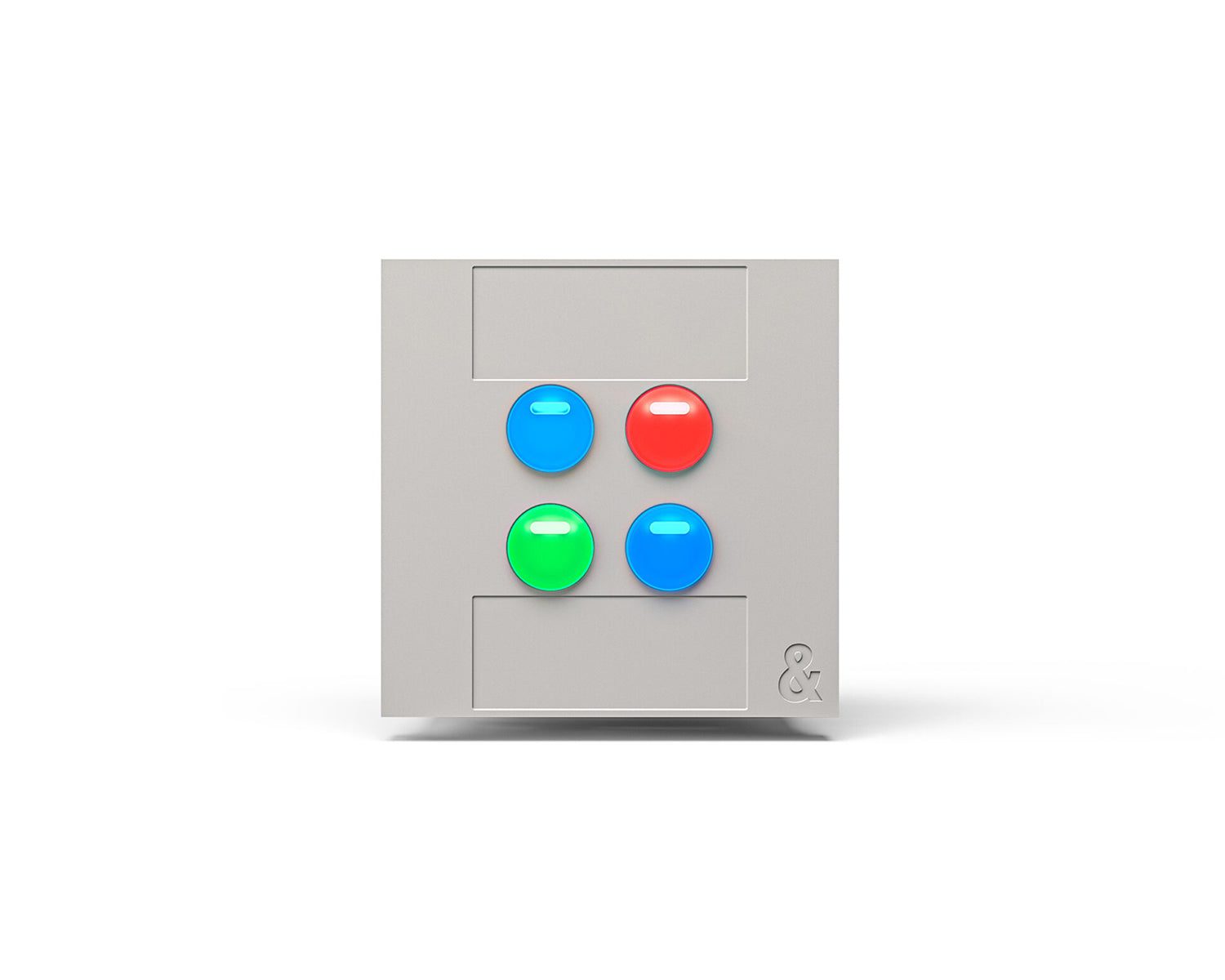 ALLIP4W_Allen_Heath_IP4-WH-EUX_Image_1.jpg Allen & Heath IP4 Wallplate Controller for AHM/dLive/Avantis PoE White - Image 1