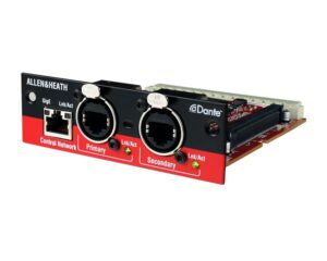 Allen & Heath M-DANTE Audio Interface Card Module for GLD and iLive Networking
