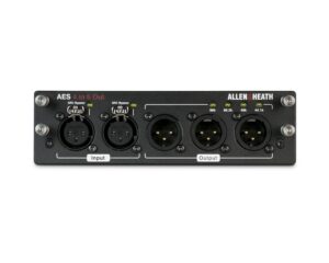 Allen & Heath M-DL-AES10O-A AES3 Audio Digital I/O Card for dLive (10 Out)
