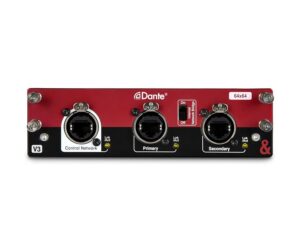 Allen & Heath Dante 64×64 64-channel Dante Option Card for dLive & Avantis Consoles
