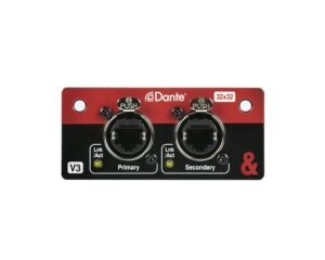 Allen & Heath SQ Dante V3 32×32 Dante Module for SQ Series and AHM-64 Mixers