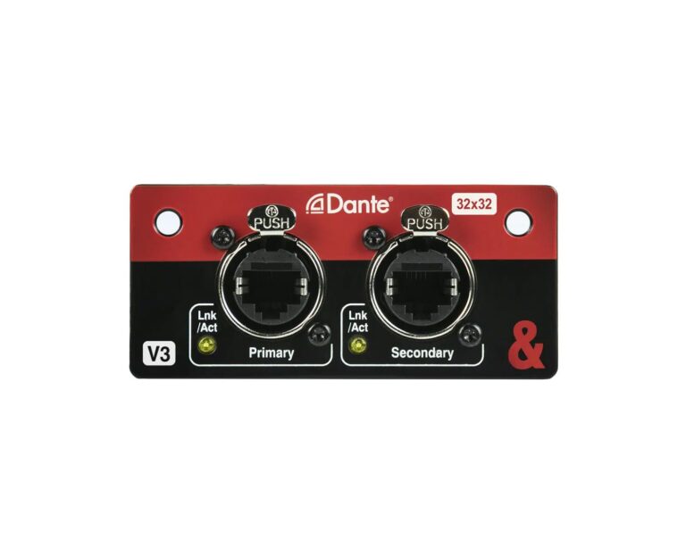 Allen & Heath SQ Dante V3 32×32 Dante Module for SQ Series and AHM-64 Mixers