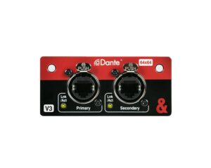 Allen & Heath SQ Dante V3 64×64 Dante Module for SQ Series and AHM-64 Mixers