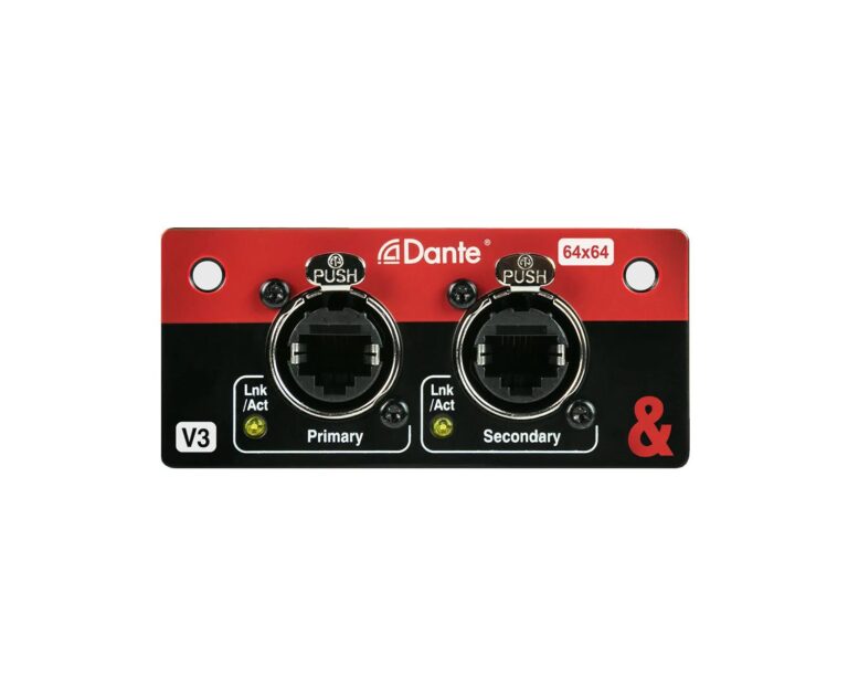 Allen & Heath SQ Dante V3 64×64 Dante Module for SQ Series and AHM-64 Mixers
