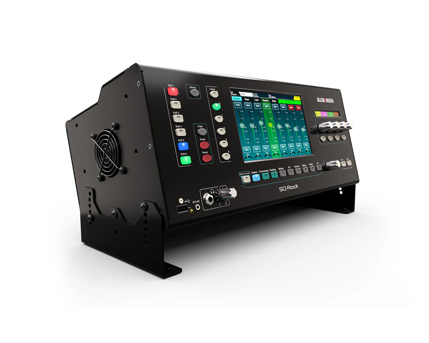 ALLSQRACK_Allen_Heath_SQ-RACK240X_Image_1.webp Allen & Heath SQ-Rack 48 Channel 96kHz Rackmount Digital Mixer 16 PreAmps 4U - Image 1