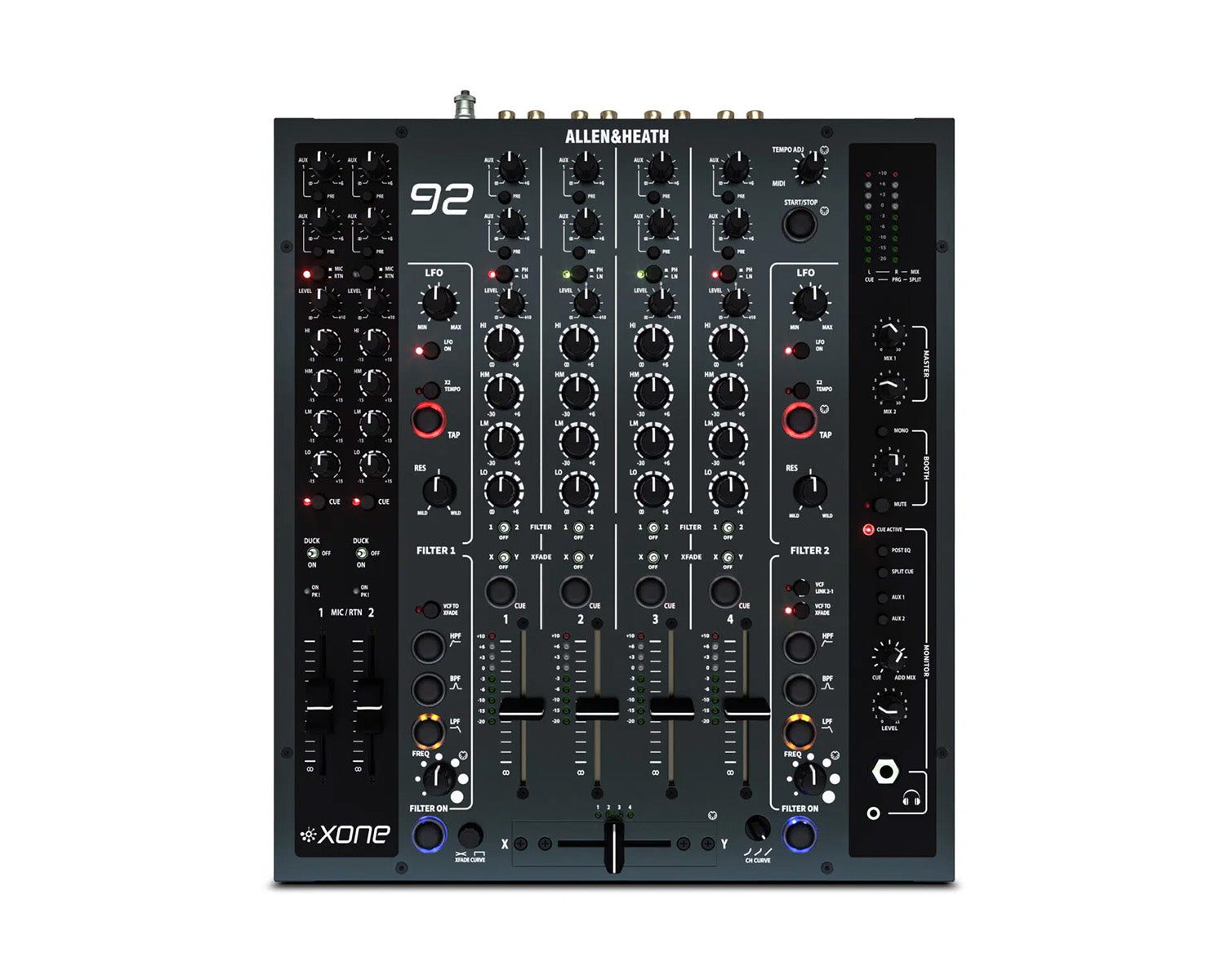 ALLXONE922X_Allen_Heath_XONE922240X_Image_1.jpg Allen & Heath XONE 922 Club & DJ mixer with 4 Channels, 2 Mic/Line Channels - Image 1