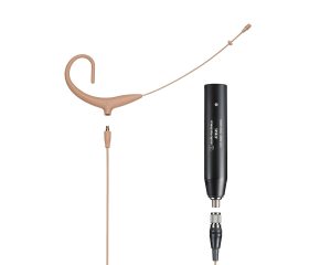 Audio Technica BP892x-TH Earworn Microphone with Power Module (Beige)