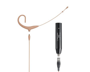 Audio Technica BP892x-TH Earworn Microphone with Power Module (Beige)