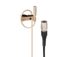 Audio Technica BP899cW-TH Subminiature Lavalier Microphone (cW, Beige)