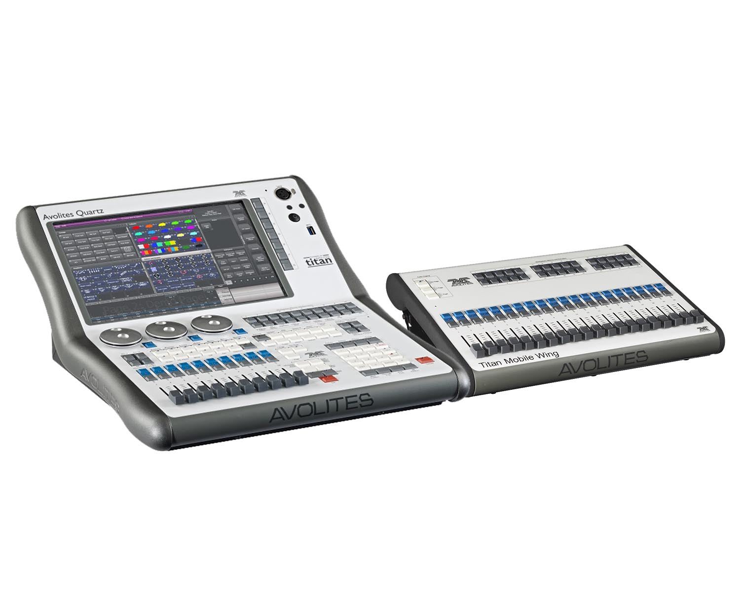 AVOQBMW_Avolites_LeisuretecBundle_Image_1.jpg Avolites Quartz Console BUNDLE (Quartz Console + Titan Mobile Wing) - Image 1