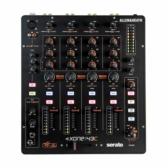 IS573213-01-01-BIG.jpg Allen & Heath XONE 43C 4 Channel DJ Mixer With Soundcard - Image 1