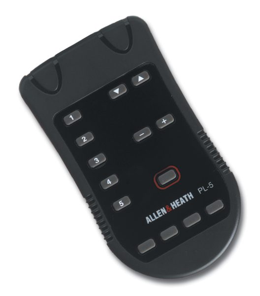 L_Gal_1_PL_5_Front_0.jpg Allen & Heath PL5 IR Remote Controller - Image 1
