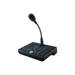 Optimal Audio Talk 8 8-Zone Digital Paging Station with Gooseneck