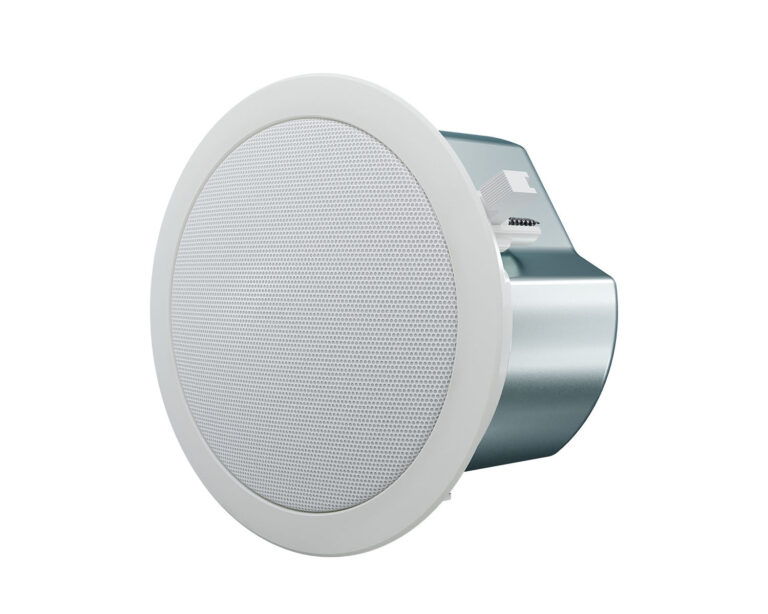 Optimal Audio Up 3 Full-Range 3″ Ceiling Speaker with Backcan 15W 100V White