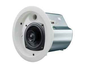 Optimal Audio Up 4 4″ Ceiling Speaker with Backcan 25W 100V White