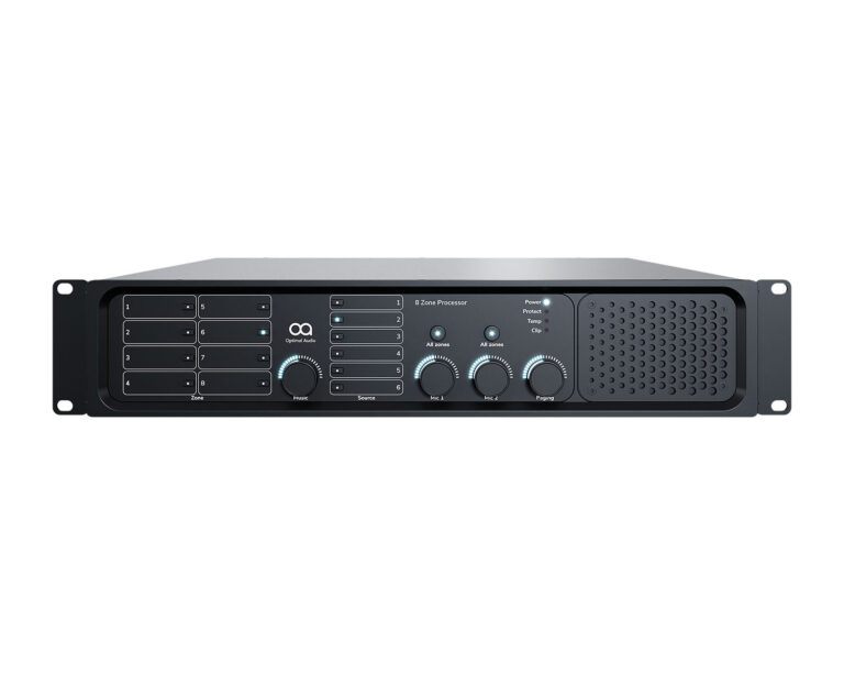 Optimal Audio Zone 8P Amplifier & Audio Controller