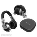 Pioneer DJ HDJ-X10-S Pro DJ 50mm Headphones with Swivel Ear Silver - Image 2