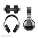 Pioneer DJ HDJ-X10-S Pro DJ 50mm Headphones with Swivel Ear Silver - Image 3
