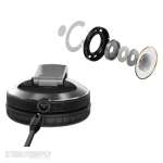 Pioneer DJ HDJ-X10-S Pro DJ 50mm Headphones with Swivel Ear Silver - Image 4