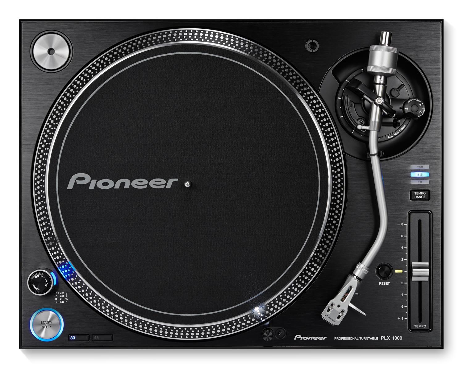 PIOPLX1000.P_Pioneer_DJ_PLX-1000_Image_1.jpg Pioneer DJ PLX-1000 PRO DJ High Torque S-Tonearm Direct Drive Turntable - Image 1