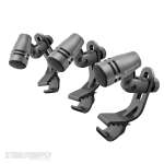 Sennheiser e604 3-PACK Compact Dynamic Cardioid Drum Microphone with Clip