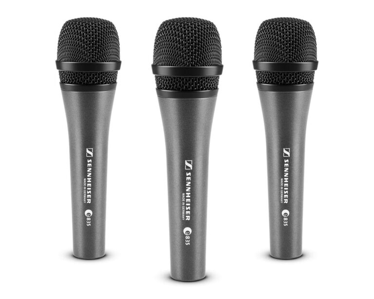 Sennheiser e835 3-PACK Dynamic Cardioid Vocal Microphone