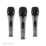 Sennheiser e835S 3-PACK Dynamic Cardioid Vocal Microphone with Switch