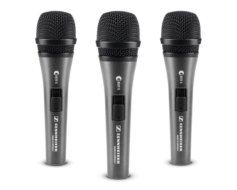 Sennheiser e835S 3-PACK Dynamic Cardioid Vocal Microphone