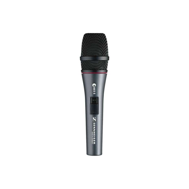 Sennheiser e865S Electret Condenser Supercardioid Microphone