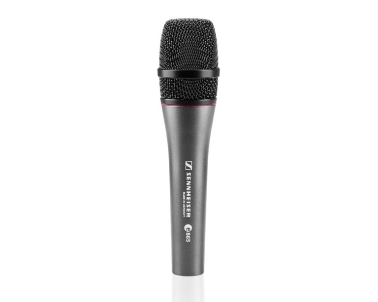 Sennheiser e865 Electret Condenser Supercardioid Microphone