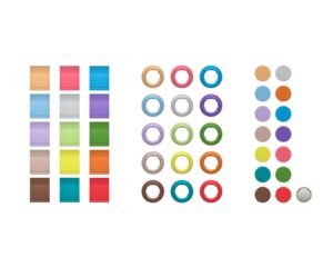Sennheiser EW-D Colour Coding Set for ew Digital Wireless Microphone Systems