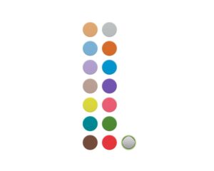 Sennheiser EW-D Colour Coding Set for ew Digital Wireless Receivers