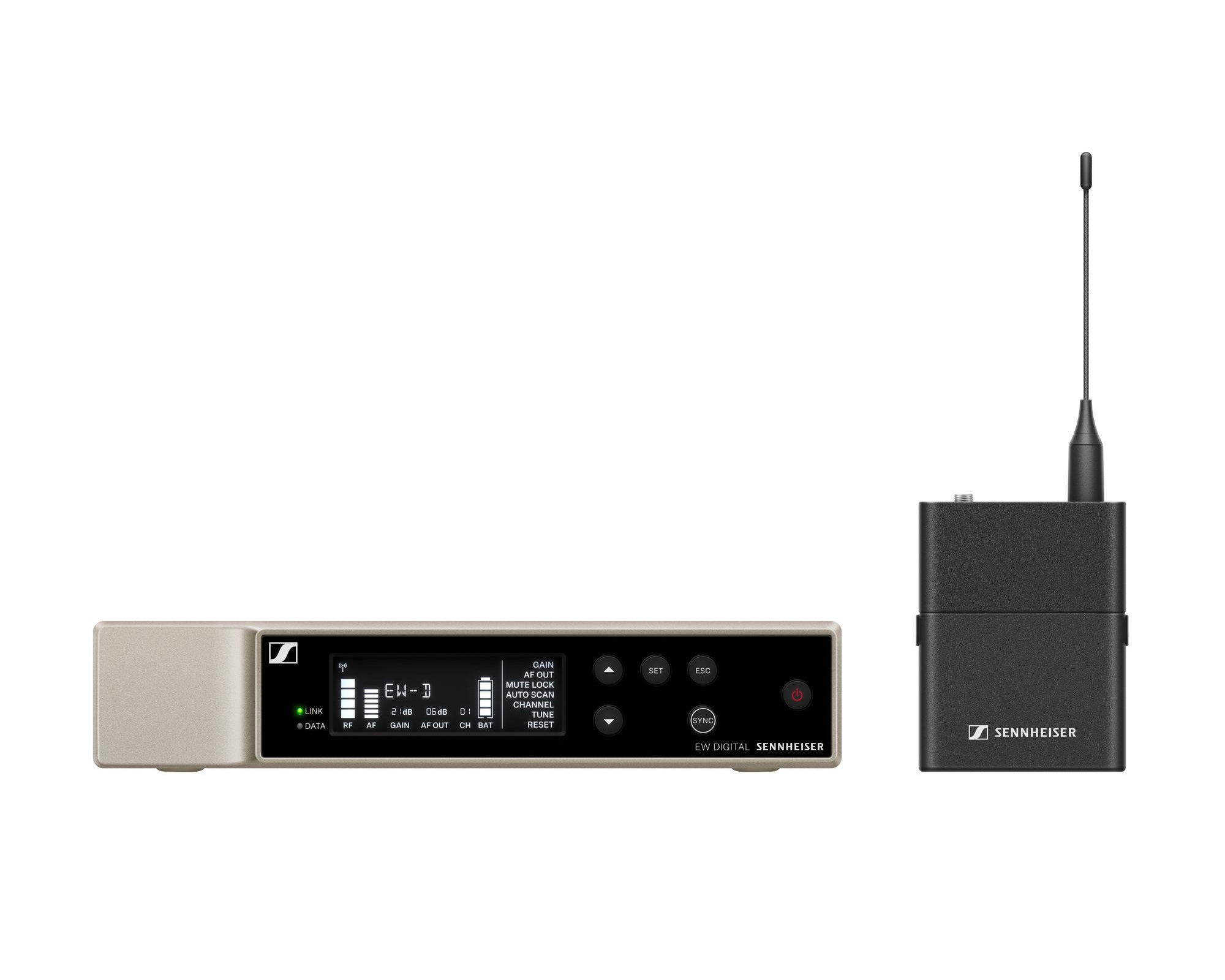 SENEWDSKS38_Sennheiser_508743_Image_1.jpg Sennheiser EW-D SK Base Set Wireless Bodypack System EXC Mic (S1-7) CH38 - Image 1