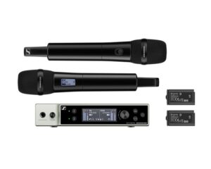 Sennheiser EW-DX SKM-S Dual (S1-10) Wireless Handheld Set with 2 x MMD 835 Capsules