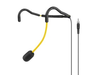 Sennheiser HT 747 Supercardioid Sweat-Resistant Fitness Headset Microphone Yellow