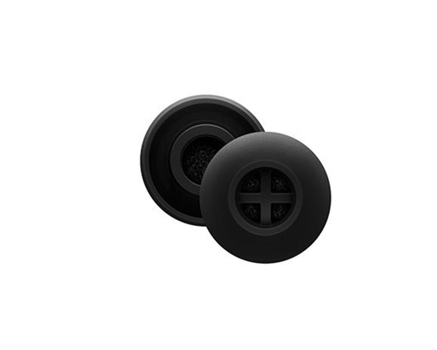 SENIE40SEAM_Sennheiser_507495_Image_1.jpg Sennheiser Silicone BLACK IEM Ear Tips Medium IE40/100/400/500 Pro (5 PAIRS) - Image 1