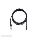 Sennheiser KA100S-4/B Straight Cable Miniature Tie Mic Black