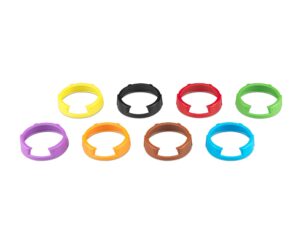 Sennheiser KEN2 Set of 8 Coloured ID Rings for G3/G4 SKM100/300/500