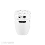 Sennheiser ME34W Miniature Mic Head Cardioid for MZH Gooseneck WHITE
