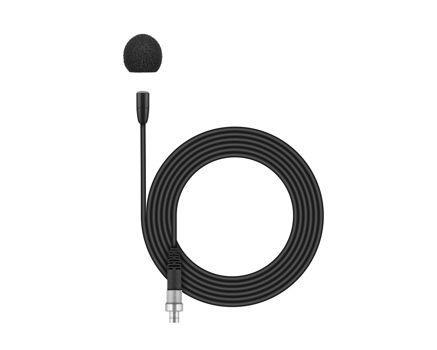 SENMKEEOB3P_Sennheiser_508251_Image_1.jpg Sennheiser MKE Essential Omni Lavalier Mic with 3 Pin Screw Connector BLACK - Image 1