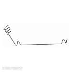 Sennheiser MZH30 Metal Ceiling Hanger for ME34/ME35/ME36 Mics