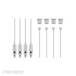 Sennheiser SL CM SK Suspension Kit for TeamConnect Ceiling 2 Mic - Image 2