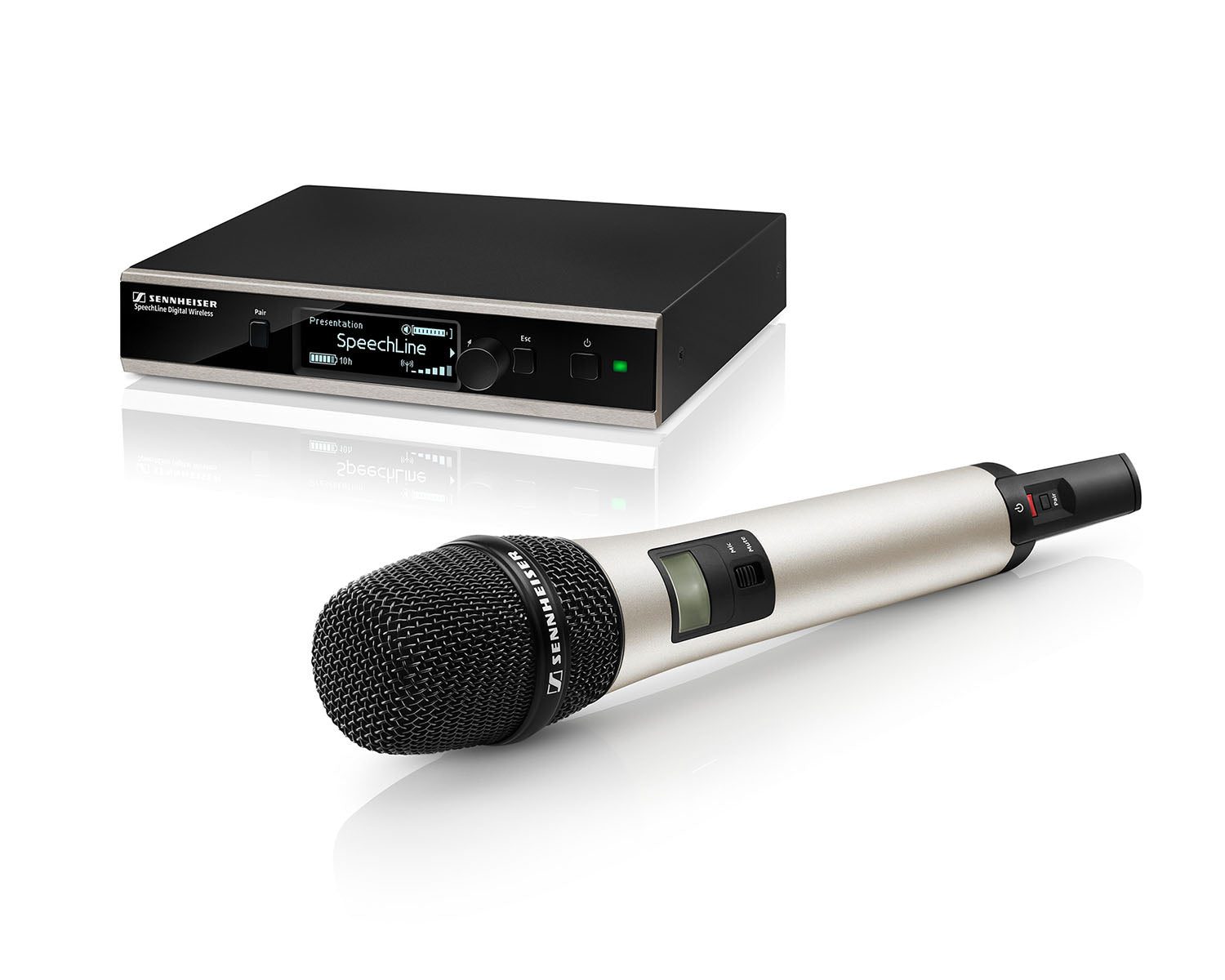 SENSLHHRK_Sennheiser_505895_Image_1.jpg Sennheiser SpeechLine SL HANDHELD SET DW-3 E865 Capsule 1.9GHz INC RMK - Image 1