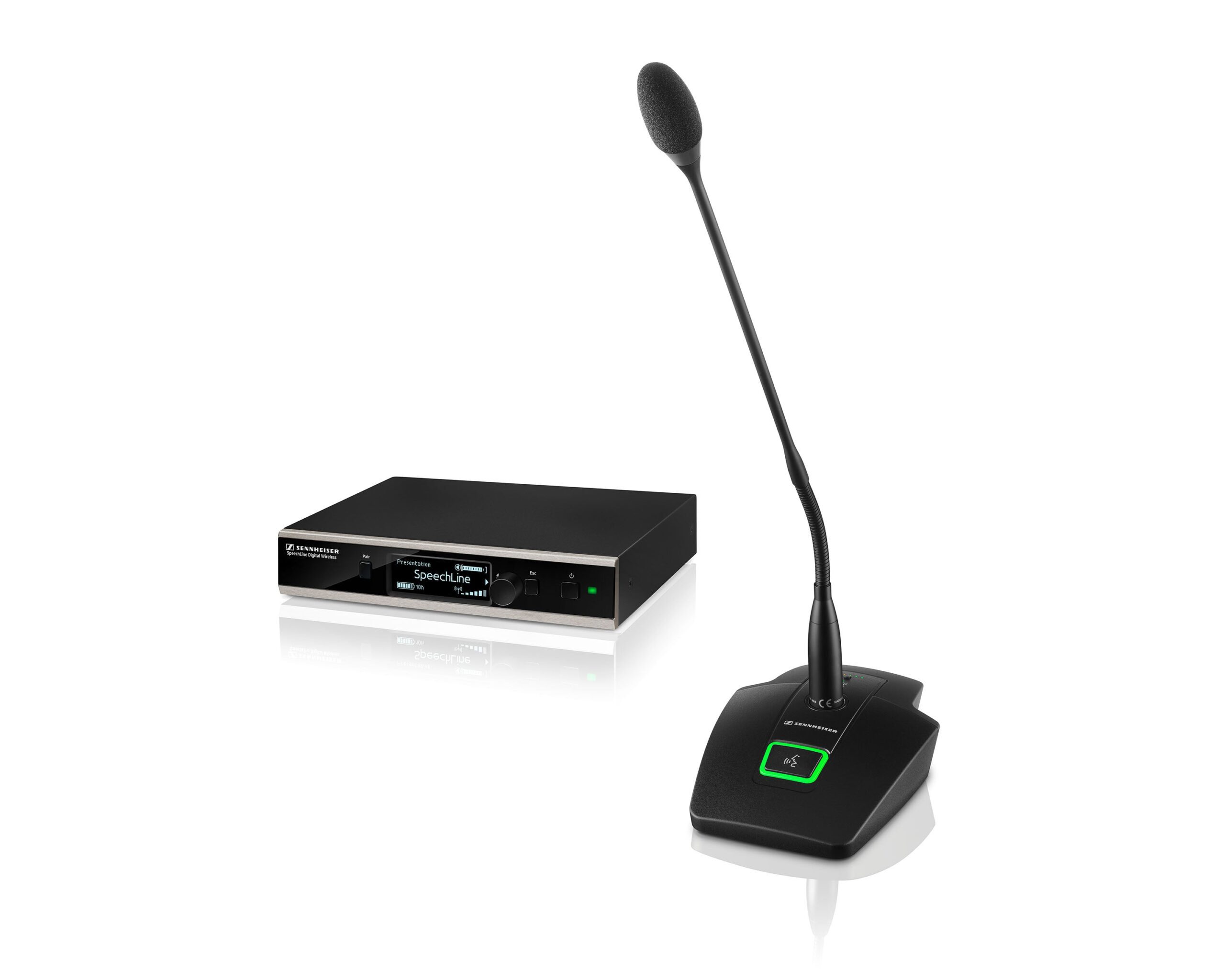 SENSLTS133_Sennheiser_506618_Image_1-scaled-1.jpg Sennheiser SpeechLine SL TS133 GOOSENECK SET DW-3 133-SDW and MEG14-40B - Image 1